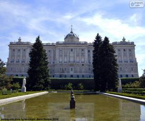 пазл Королевский дворец в Мадриде